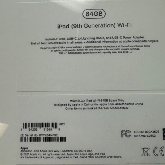 *IPad 9th Generation* (64gb) New in Box - Picture 11 of 11